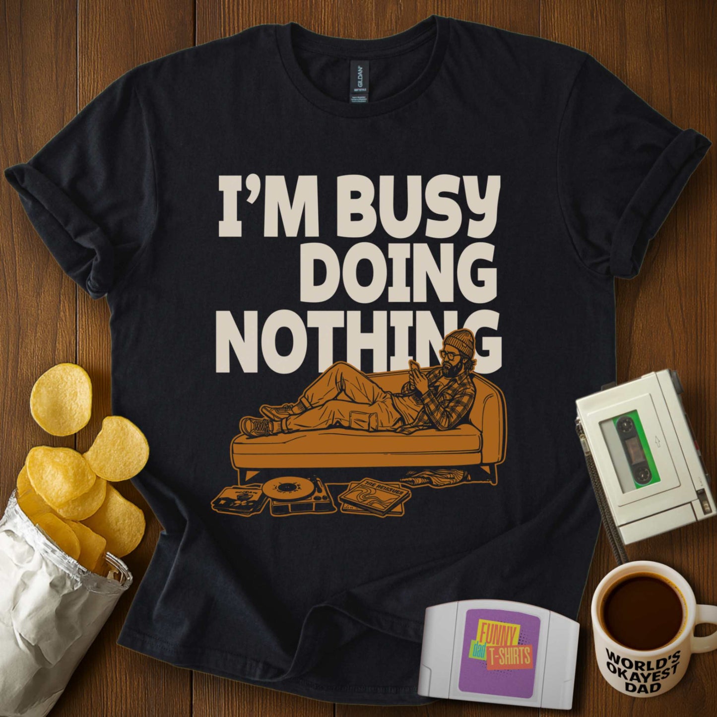 Doing Nothing Dad Tee
