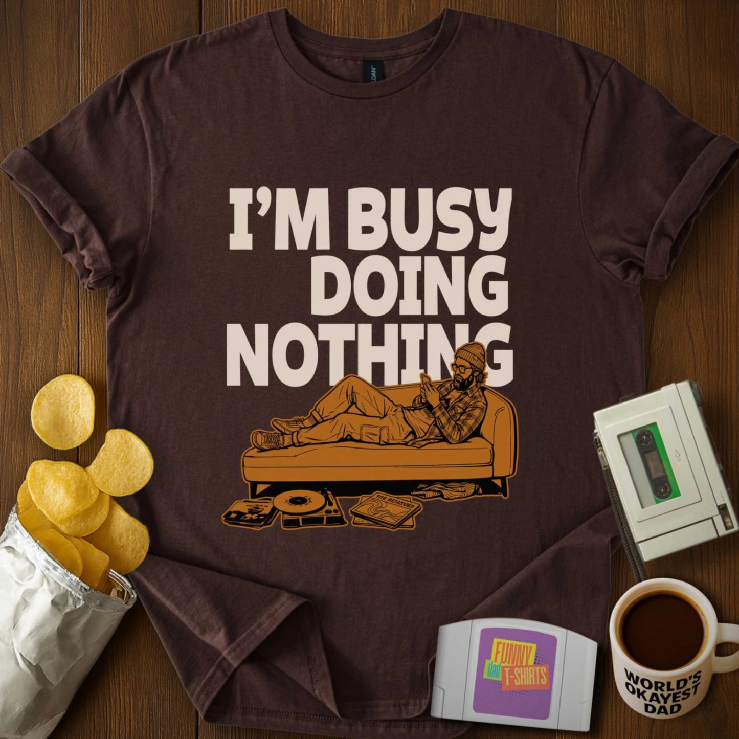 Doing Nothing Dad Tee