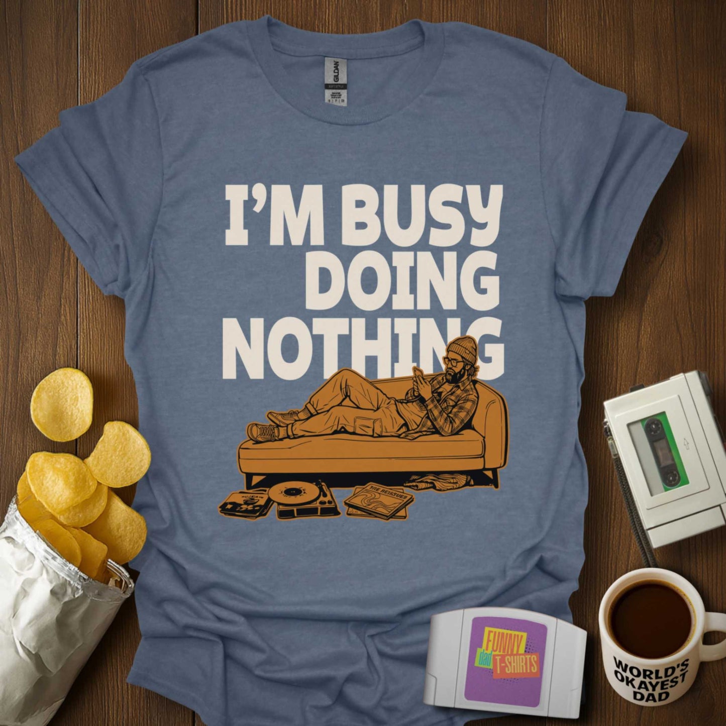 Doing Nothing Dad Tee