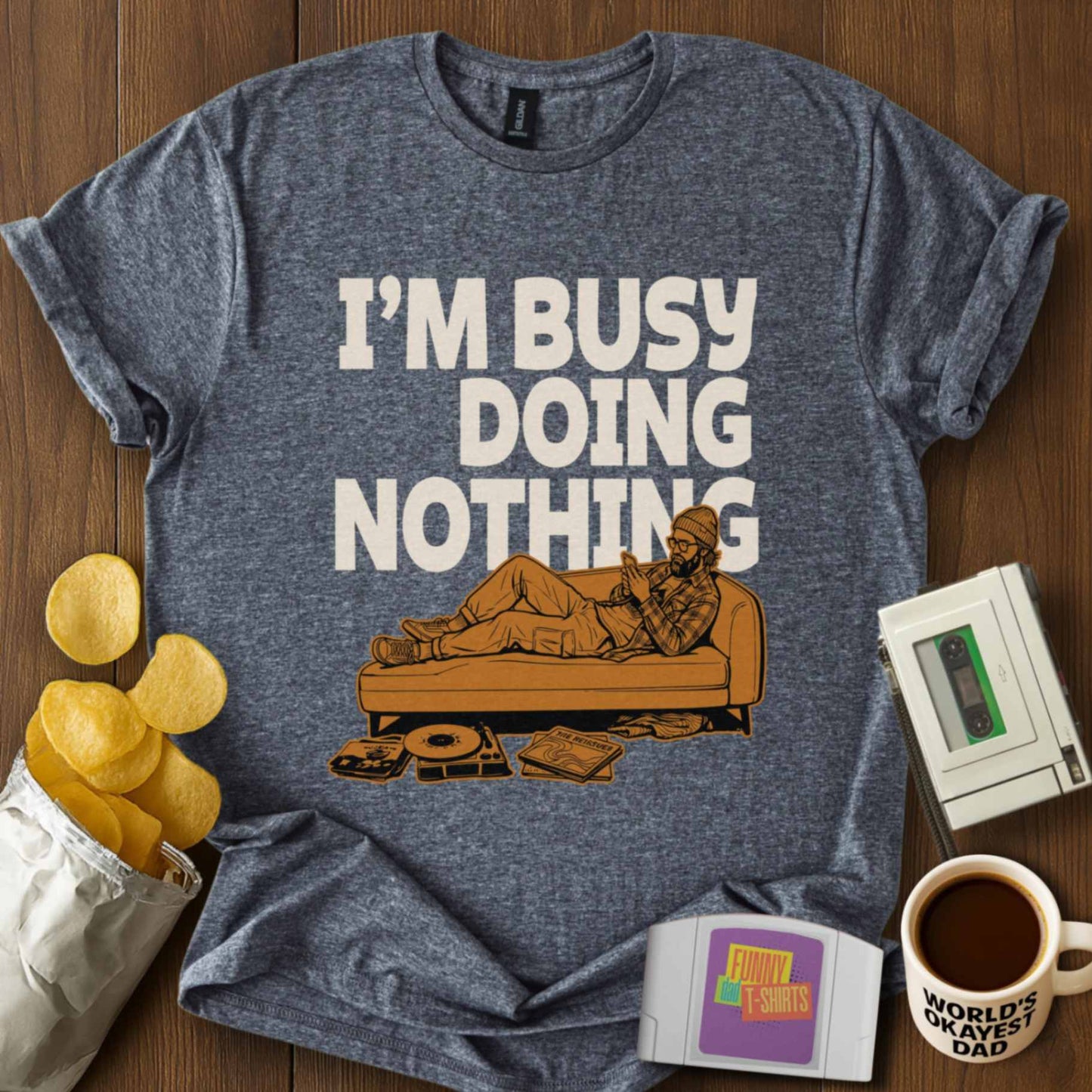 Doing Nothing Dad Tee