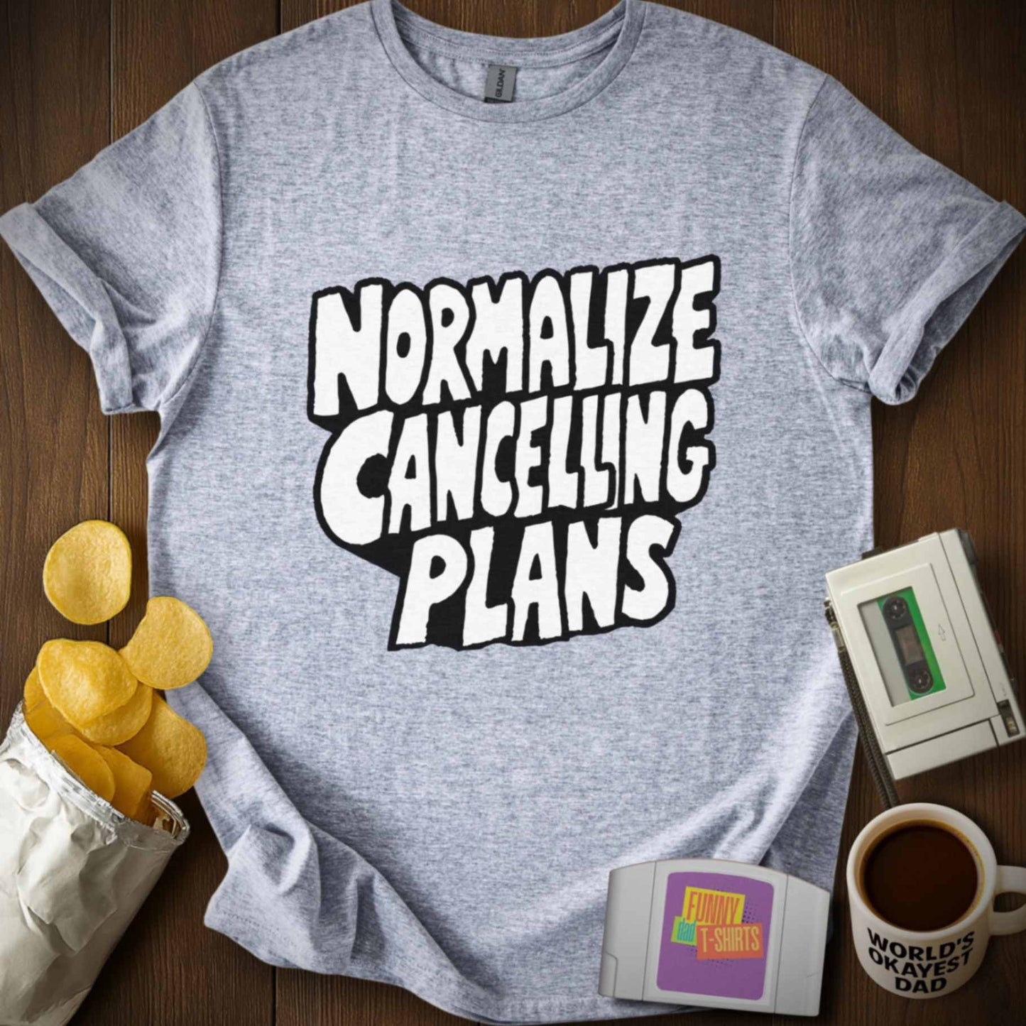 Normalize Cancelling Plans Tee