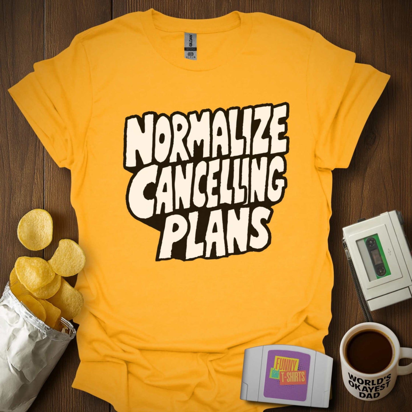 Normalize Cancelling Plans Tee