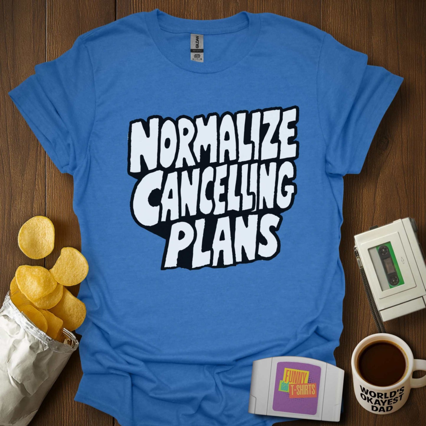 Normalize Cancelling Plans Tee