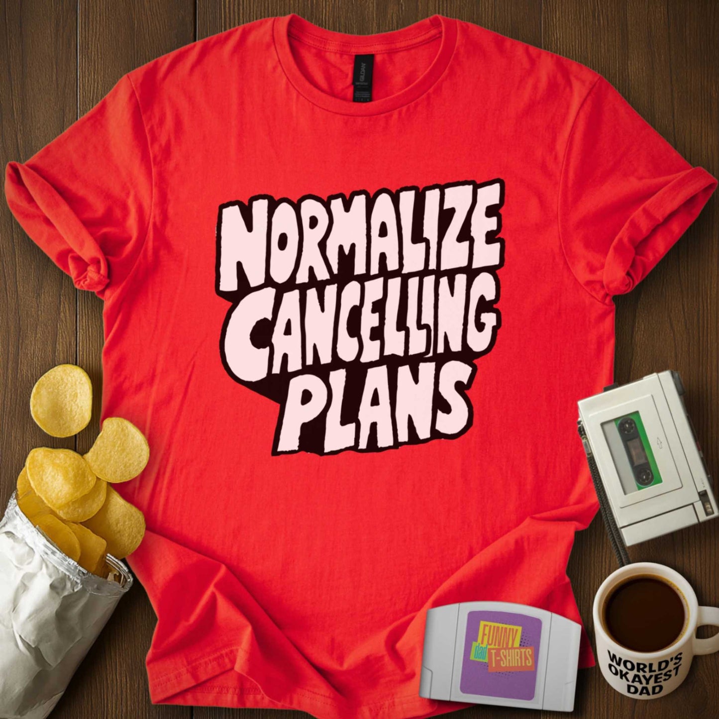 Normalize Cancelling Plans Tee