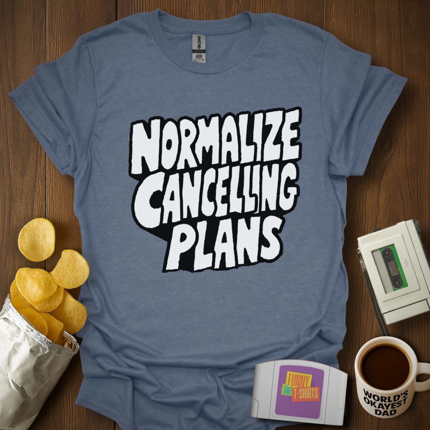 Normalize Cancelling Plans Tee