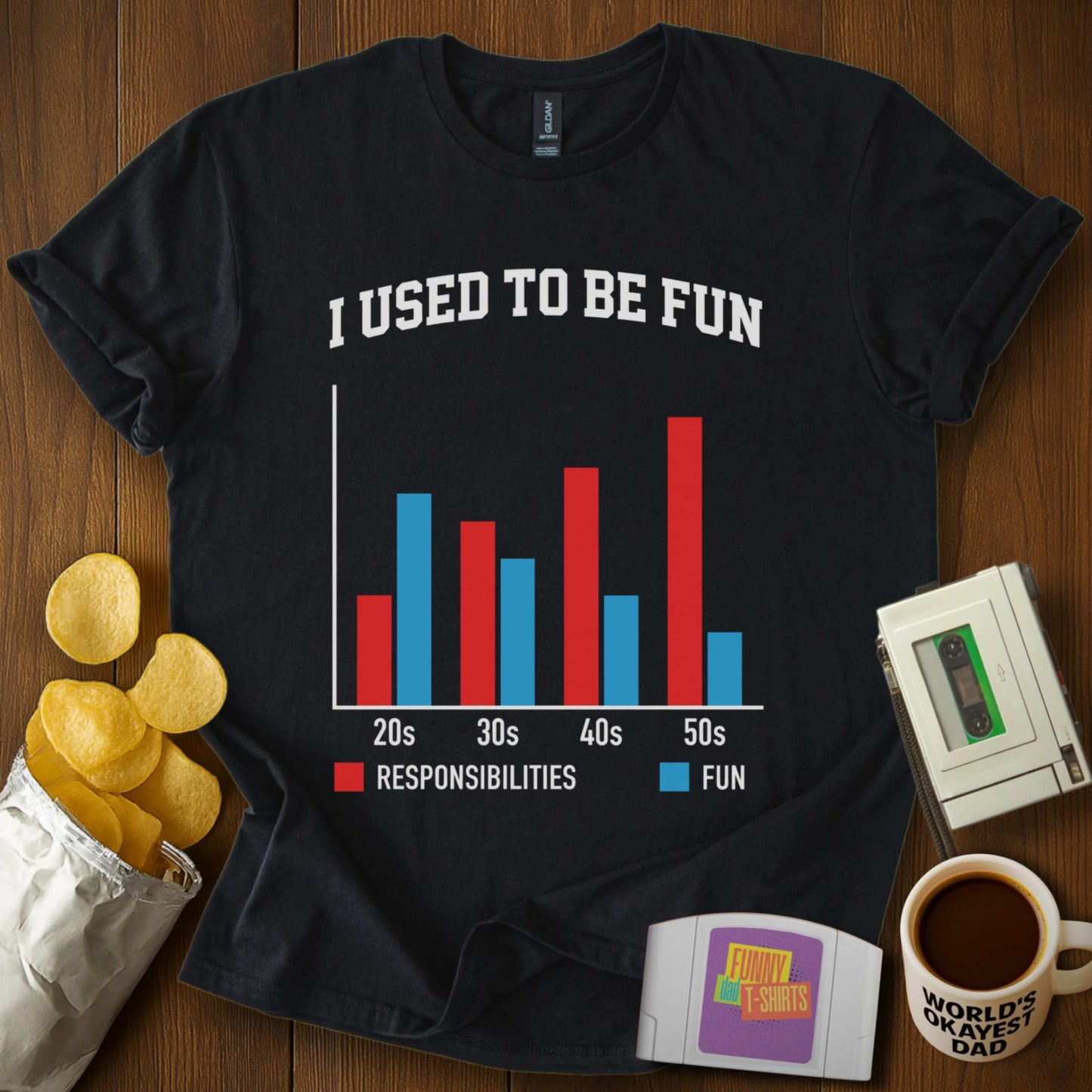 Fun Bar Chart Tee