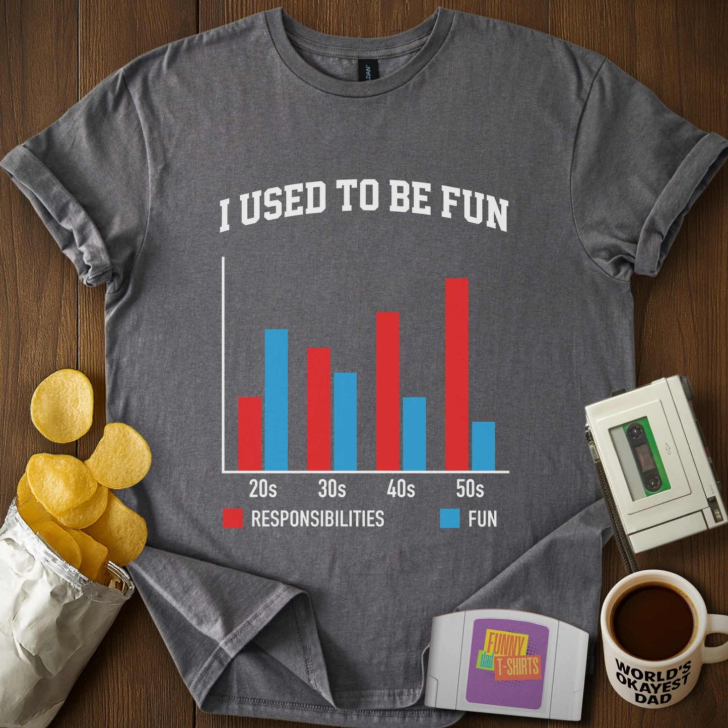 Fun Bar Chart Tee