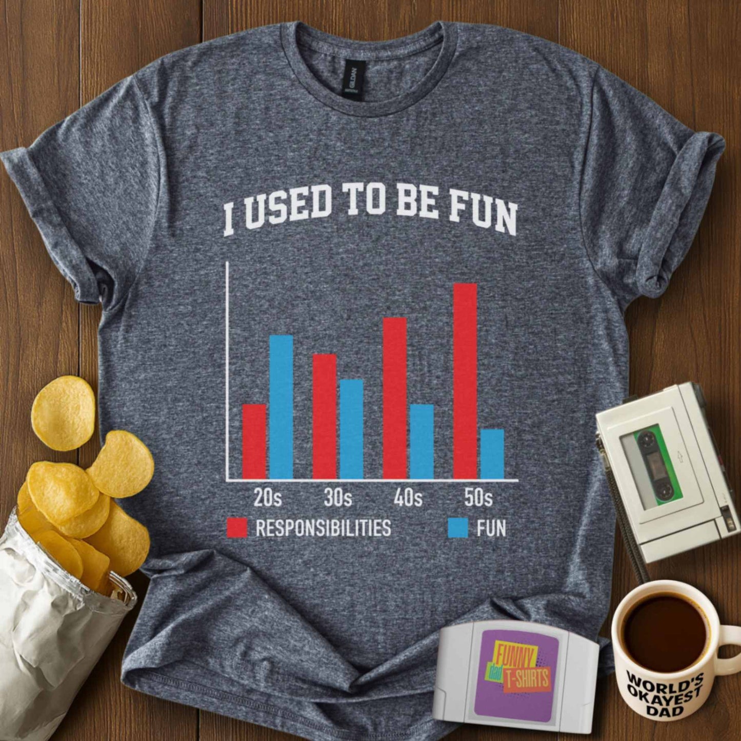 Fun Bar Chart Tee