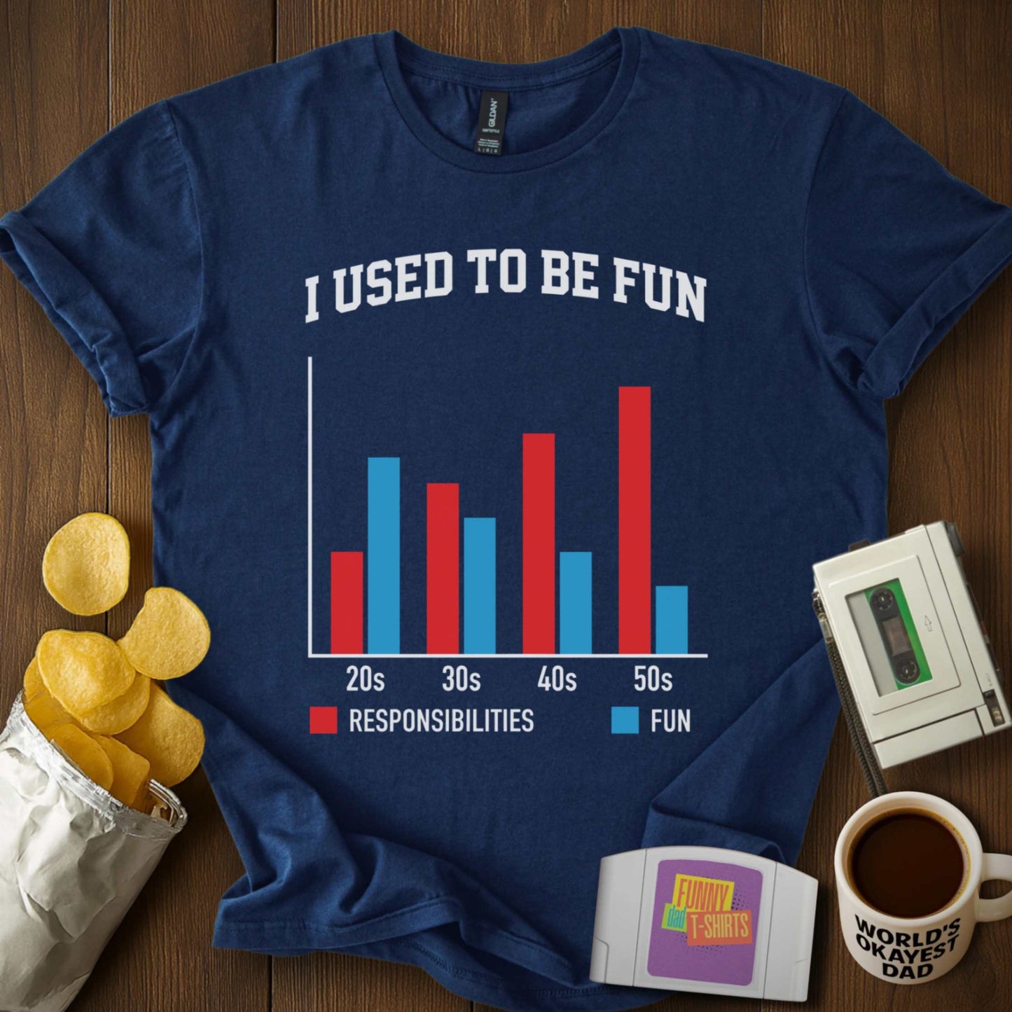 Fun Bar Chart Tee