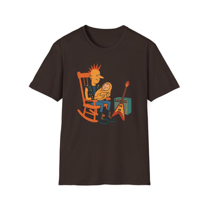 Punk "Rocking" Dad T-Shirt