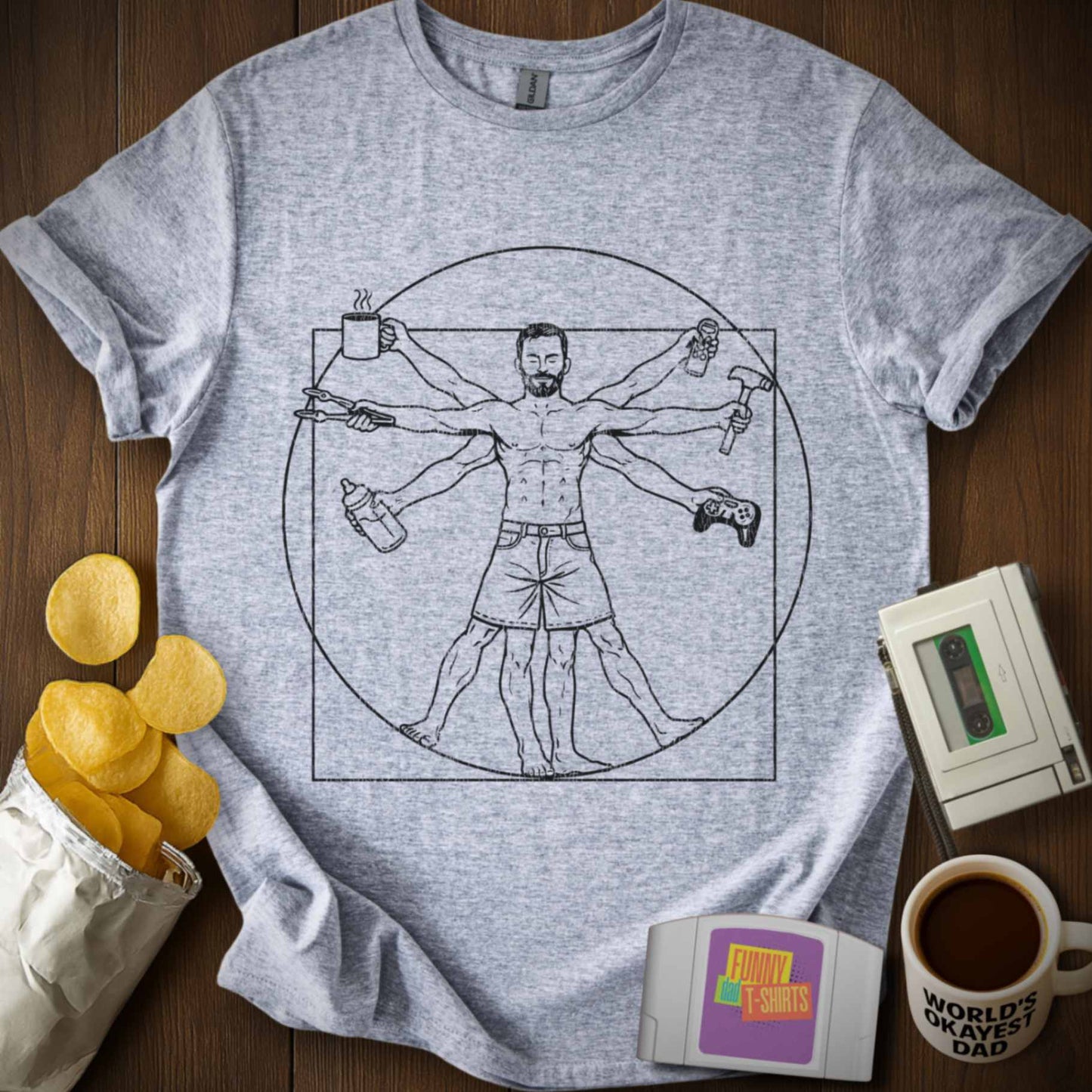 Vitruvian Dad